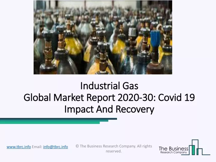 industrial gas global market report 2020 30 covid 19 impact and recovery
