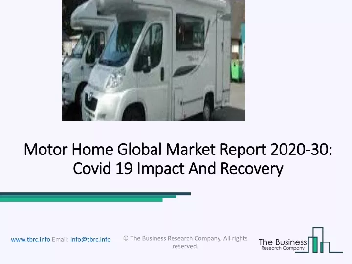 motor home global market report 2020 30 covid 19 impact and recovery