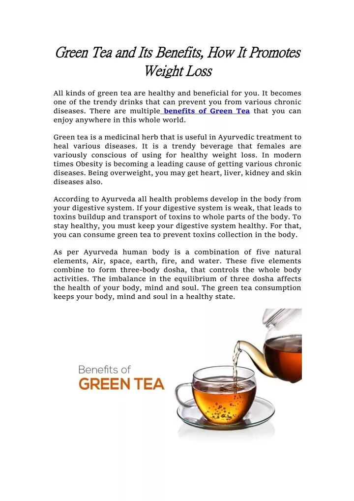 green green tea