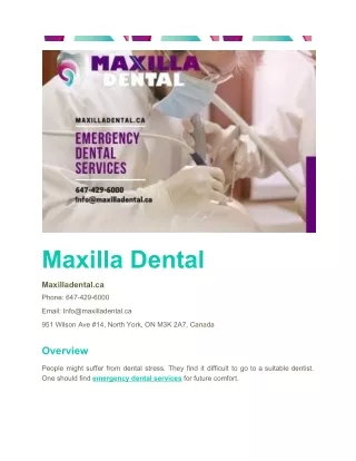 3 major steps to consider for emergency dental services