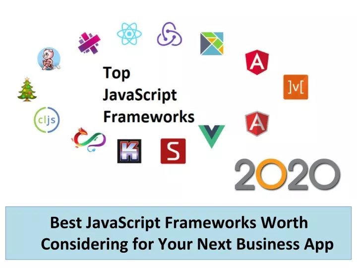 best javascript frameworks worth considering for your next business app