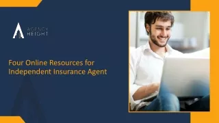 Online resources to help boost your career as an independent insurance agent