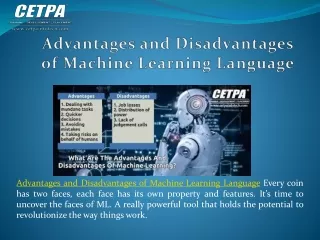 advantages and disadvantages of machine learning