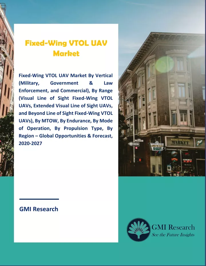 fixed wing vtol uav market