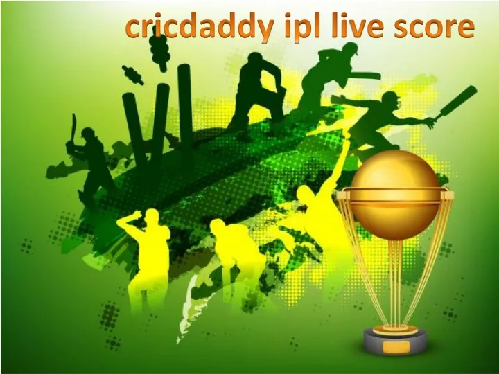 cricdaddy ipl live score