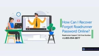 How Can You Recover Forgot Roadrunner Password Online