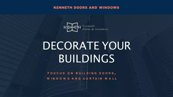 kenneth doors and windows