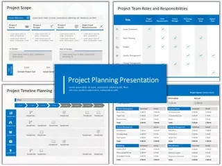 Project Planning Presentation Template | SlideUpLift