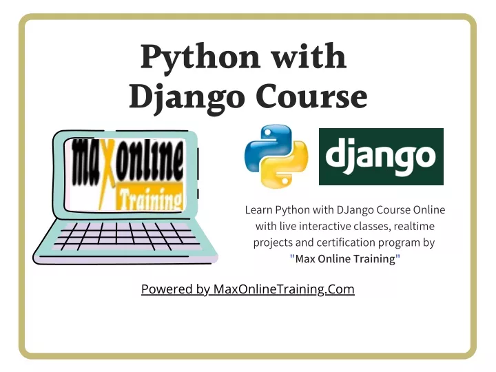 python with django course