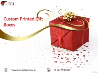 custom printed gift boxes