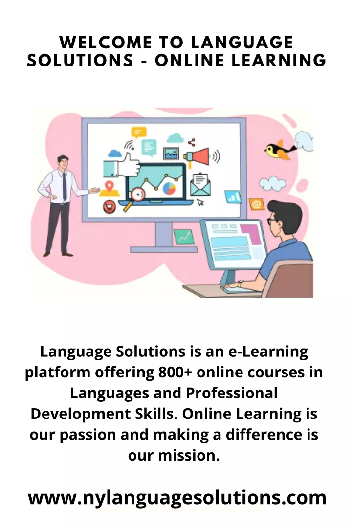 welcome to language solutions online learning