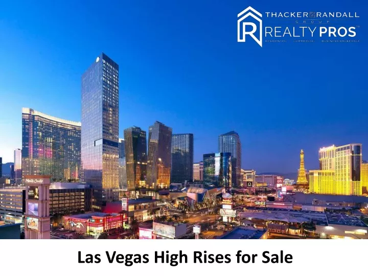 las vegas high rises for sale