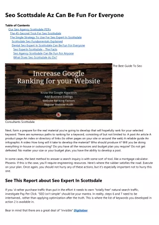 This Is Your Brain On Scottsdale Seo Company Digitaleer