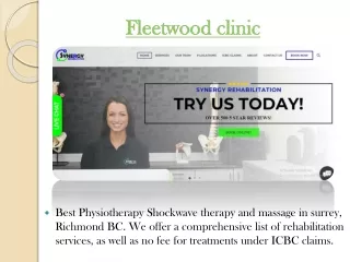 fleetwood clinic