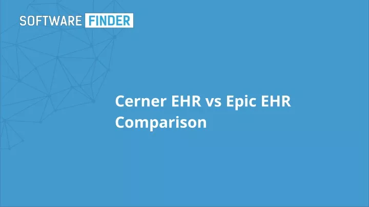 cerner ehr vs epic ehr comparison