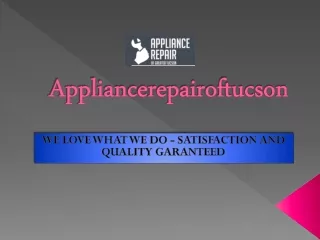 Appliance Repair Service Tucson | Tucson Appliance Repair