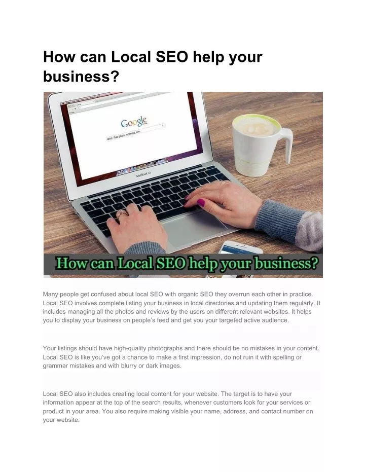 how can local seo help your business