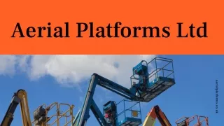 aerial platforms ltd