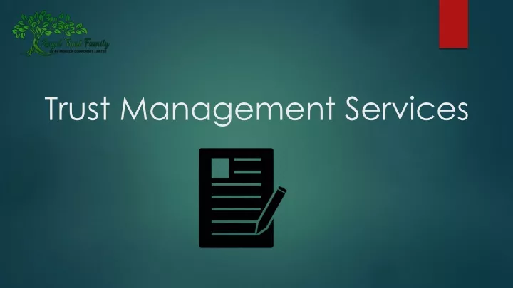 trust management services