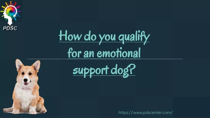 how do you qualify for an emotional support dog