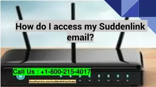 How do i access my Suddenlink email