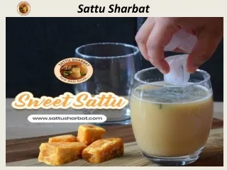 Sattu Sharbat Is Best Healthy Drink To Your Body Energy |Channa Sattu