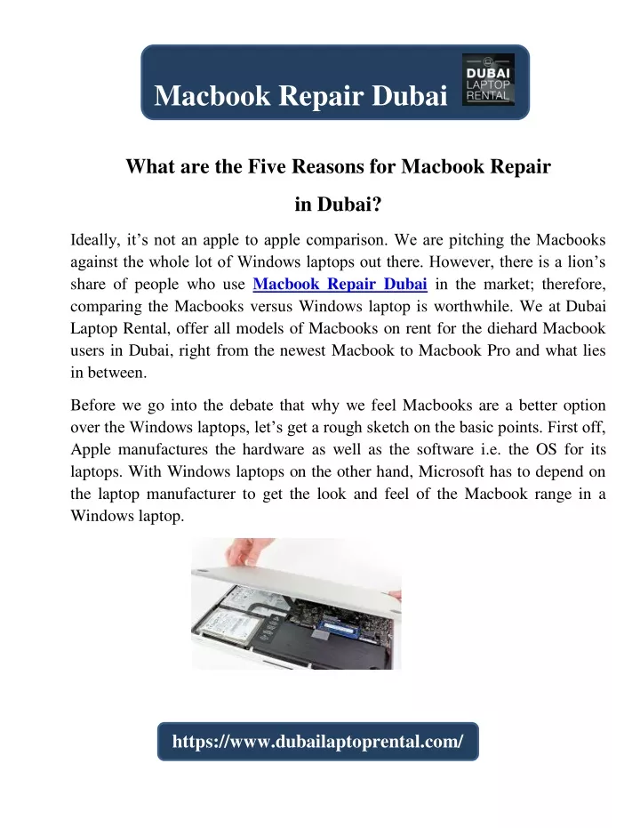 macbook repair dubai