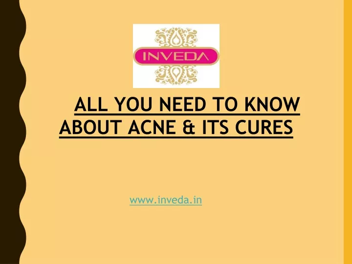 all you need to know about acne its cures