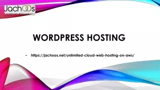 wordpress hosting