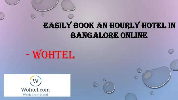 easily book an hourly hotel in bangalore online