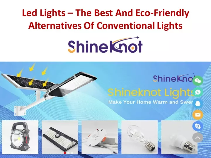 led lights the best and eco friendly alternatives