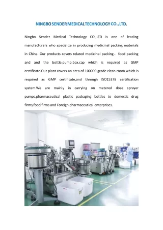 Ningbo Sender Medical Technology CO.,LTD