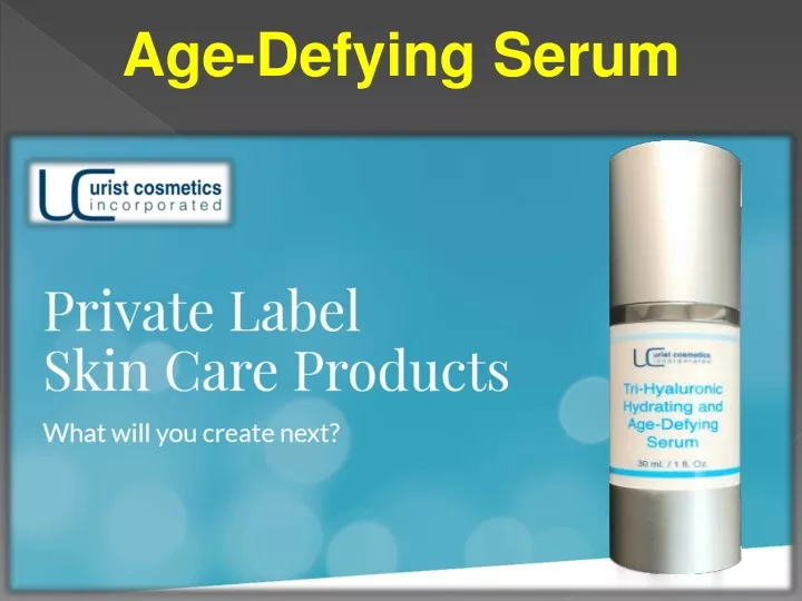 age defying serum