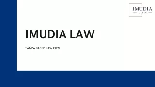 Imudia Law