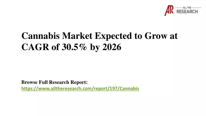 cannabis market expected to grow at cagr