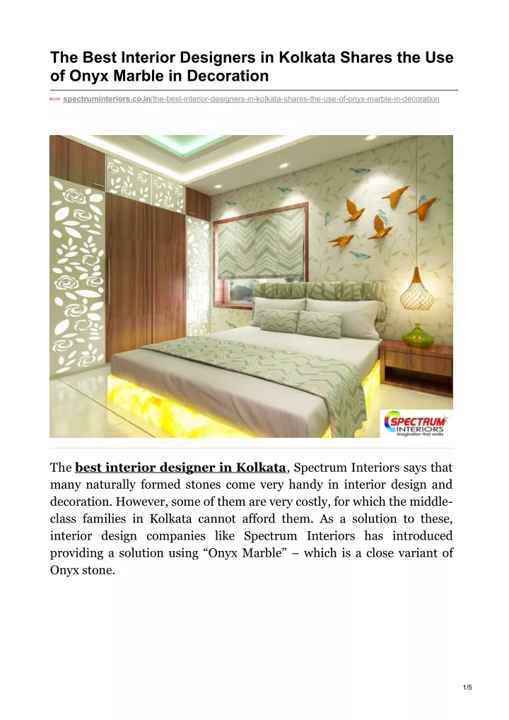 the best interior designers in kolkata shares