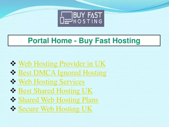 portal home buy fast hosting