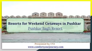 Best Wedding venues in Pushkar | Pushkar Bagh Resort Pushkar