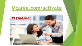 Mcafee.com/Activate - Enter McAfee 25 Digit code - McAfee Activate