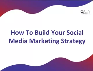 How To Build Your Social Media Marketing Strategy