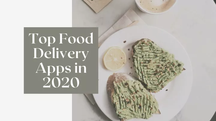 top food delivery apps in 2020