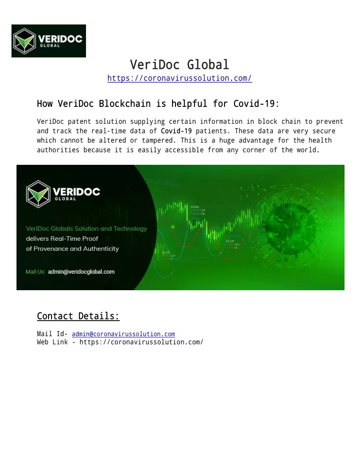 veridoc global https coronavirussolution com