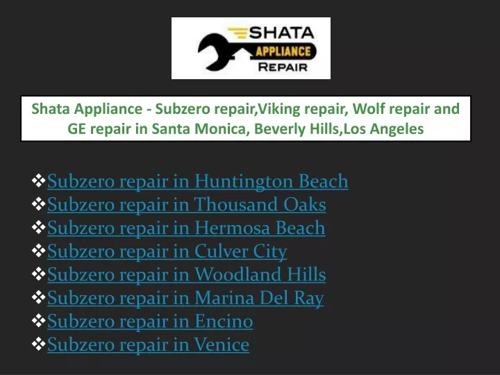 shata appliance subzero repair viking repair wolf