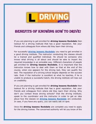 benefits benefits of