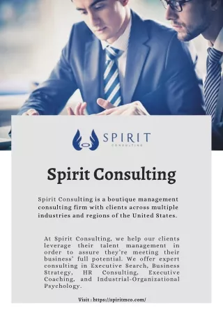 Business Consulting Firms