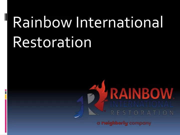 rainbow international restoration