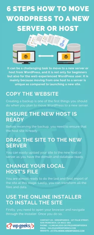 6 steps how to move wordpress to a new server