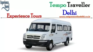 Tempo Traveller Online Booking | Rent Tempo Traveller in Delhi