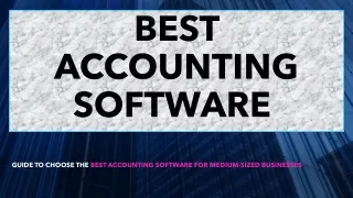 best accounting software