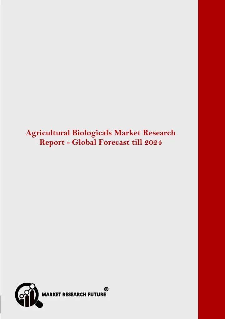 agricultural biologicals market research report